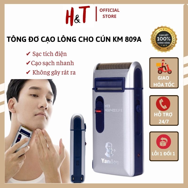 Máy cạo râu Yandou SC-W301U đa năng nam sử dụng pin sạc, nhỏ gọn, tiện lợi