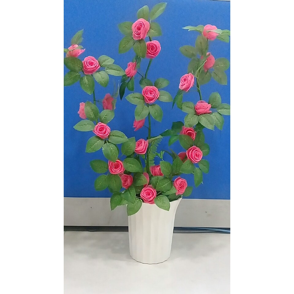 Bộ nguyên liệu làm cây hoa hồng+ bình