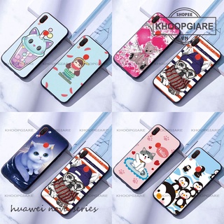 Ốp lưng Huawei Nova 2i, Nova 3i, Nova 3e hoạt hình đáng yêu