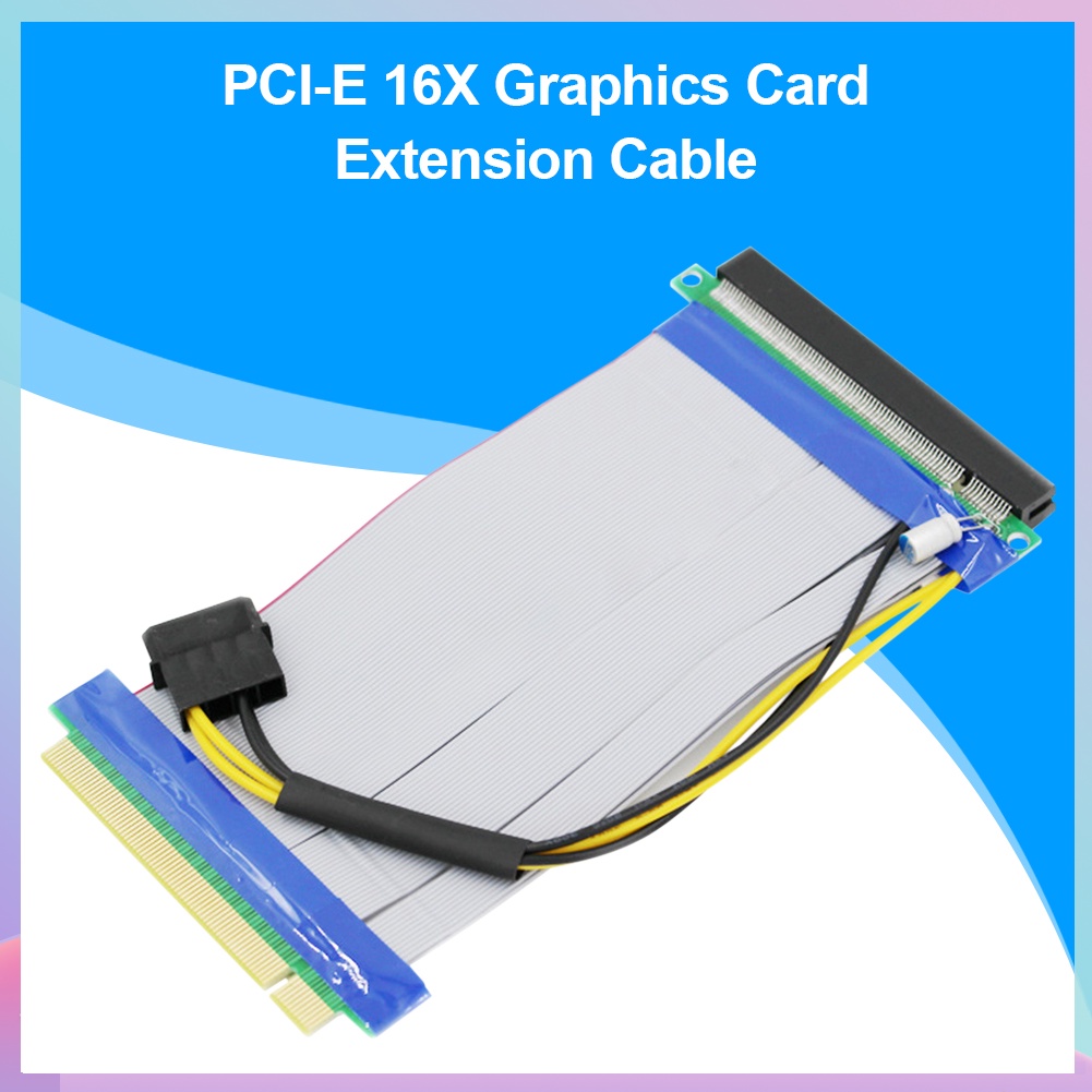 Cáp mở rộng thẻ PCI Express PCI-E 16X sang 16X | WebRaoVat - webraovat.net.vn