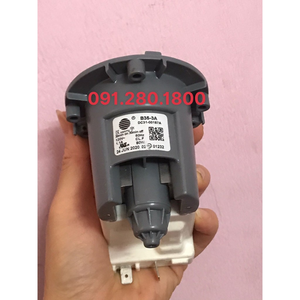 Bơm xả máy giặt LG 120v (80w) chính hãng