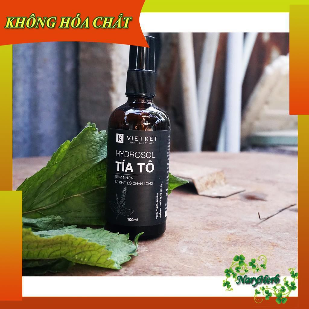 Toner Xịt Tía Tô Vietket 🍀Toner Hydrosol Tía Tô 🍀 Handmade - 100ml | BigBuy360 - bigbuy360.vn