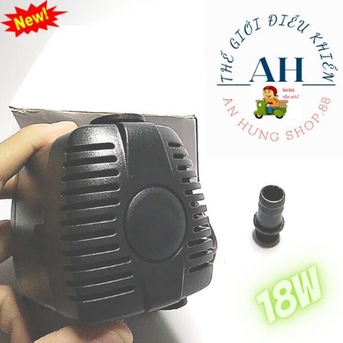 Bơm quạt điều hoà, quạt hơi nước - bể cá thủy cảnh 18W - 220V