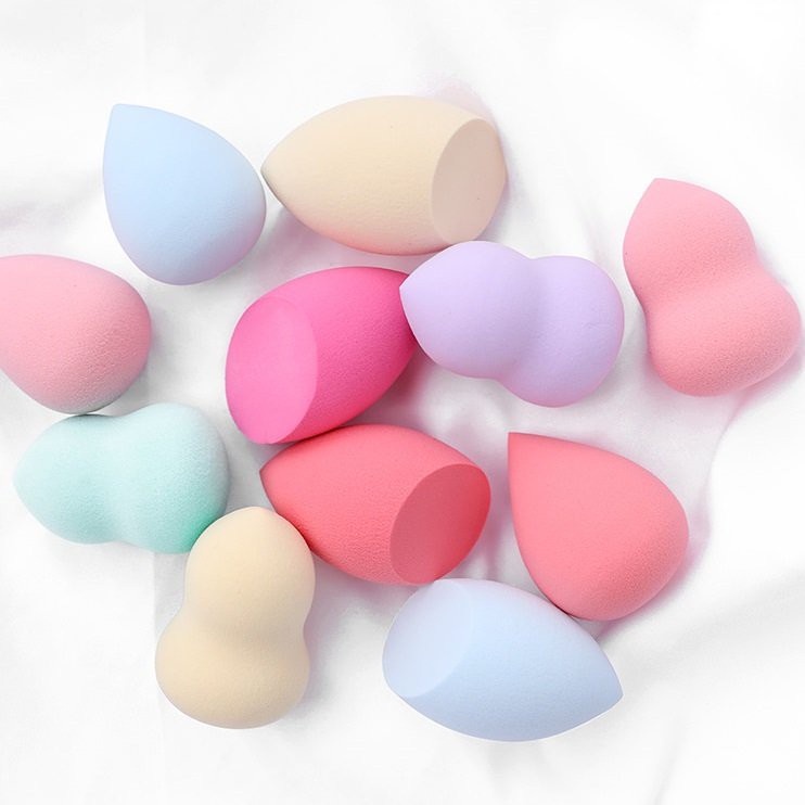 Set 6 Mút Tán Kem Nền Makeup - Bộ 6 bông phấn trang điểm - mút tán kem nền