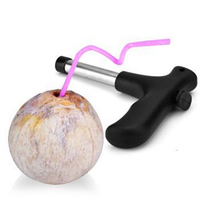 [HÀNG CÓ SẴN] Dụng cụ khui dừa, dụng cụ đục lỗ trái dừa siêu nhanh tiện lợi