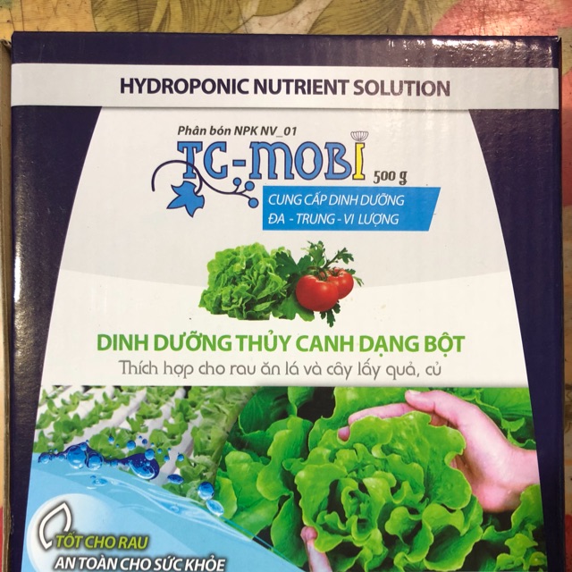 DINH DƯỠNG THUỶ CANH DẠNG BỘT TC-MOBI