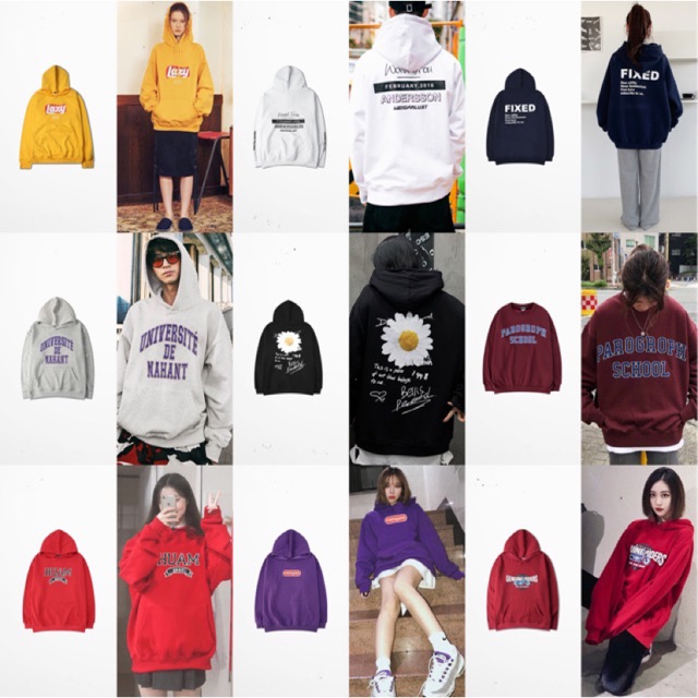 (SĂN SALE) (CÓ SẴN) ÁO HODDIE NELLY LÓT LÔNG