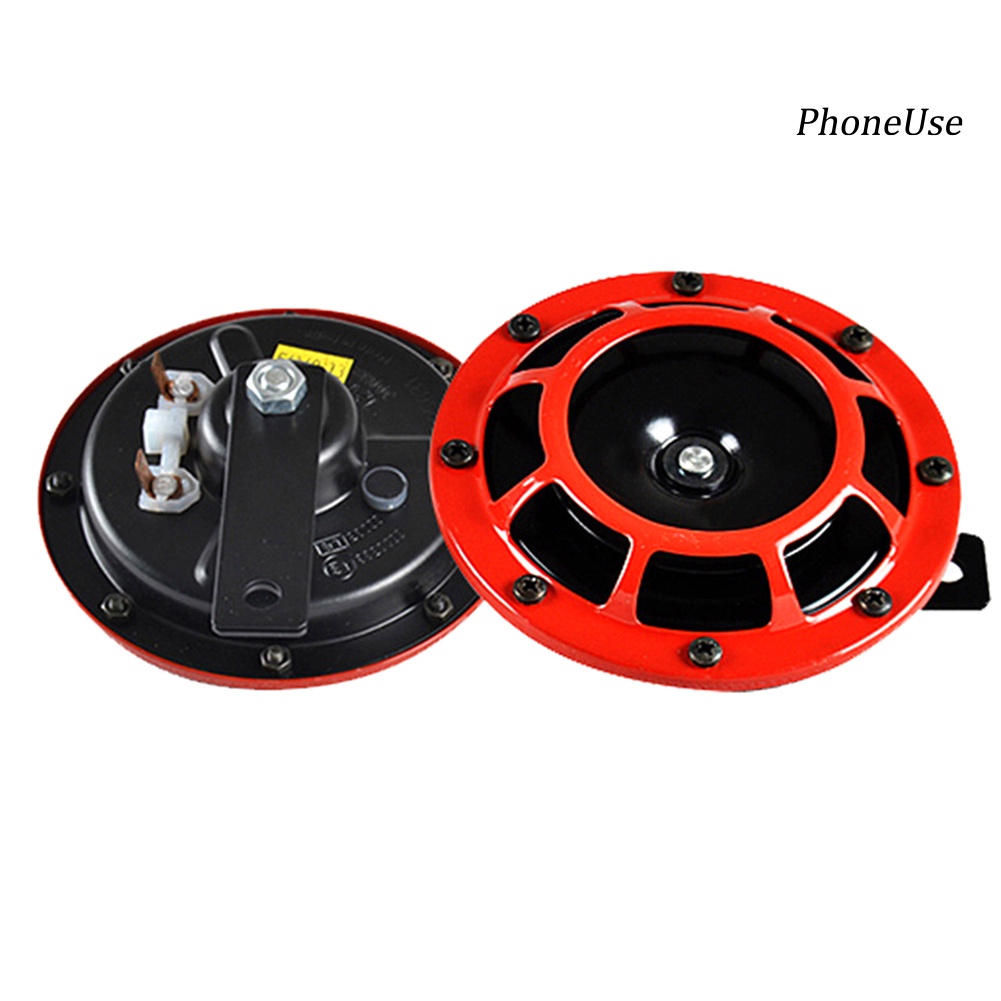 Bộ 2 Còi Điện Âm Thanh Lớn 12V Cho Xe Hơi