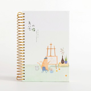 Sổ Lò Xo Hình Mèo Dễ Thương ( Loại Dày 200 Trang)