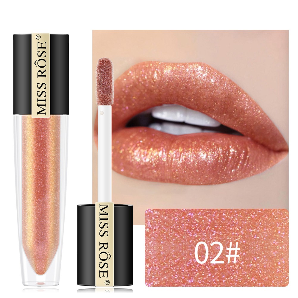 Son kem lì Crystal Pearly-lustre Lip Stick Long-lasting Lip Gloss Beauty Cosmetics Make Up | BigBuy360 - bigbuy360.vn
