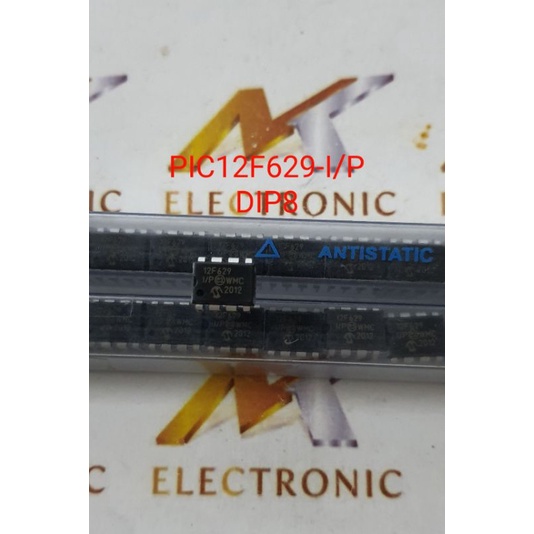 Linh kiện IC 12F629 PIC12F629-I / P Dip8