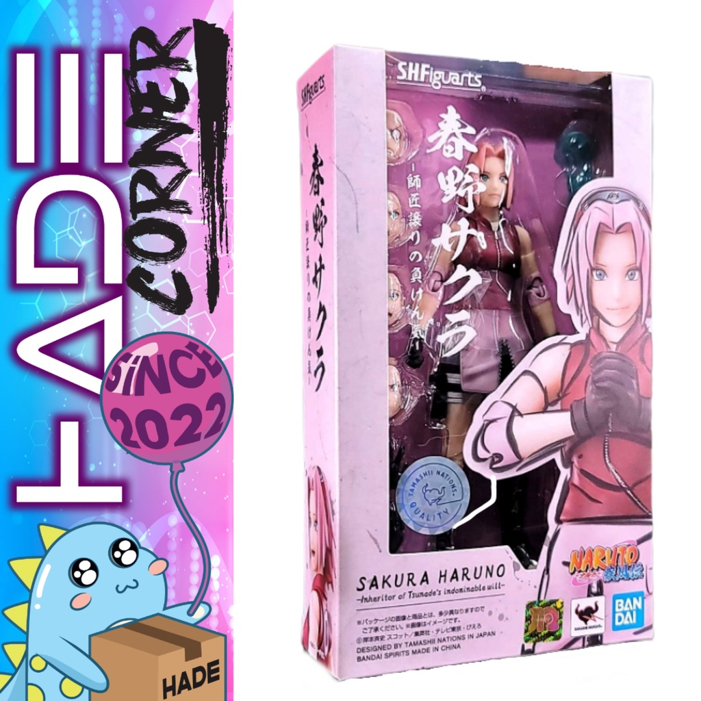 Mô hình SHF Haruno Sakura - Inheritor of Tsunade's Indominable Will chính hãng BANDAI