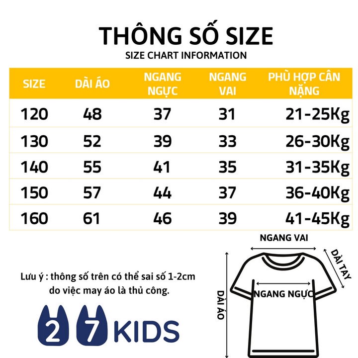 Áo polo bé trai ngắn tay size đại 27kids aklaowkulae thun sơ mi cộc nam - ảnh sản phẩm 9