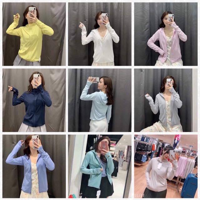 Áo chống nắng Uniqlo UV cut airism | BigBuy360 - bigbuy360.vn