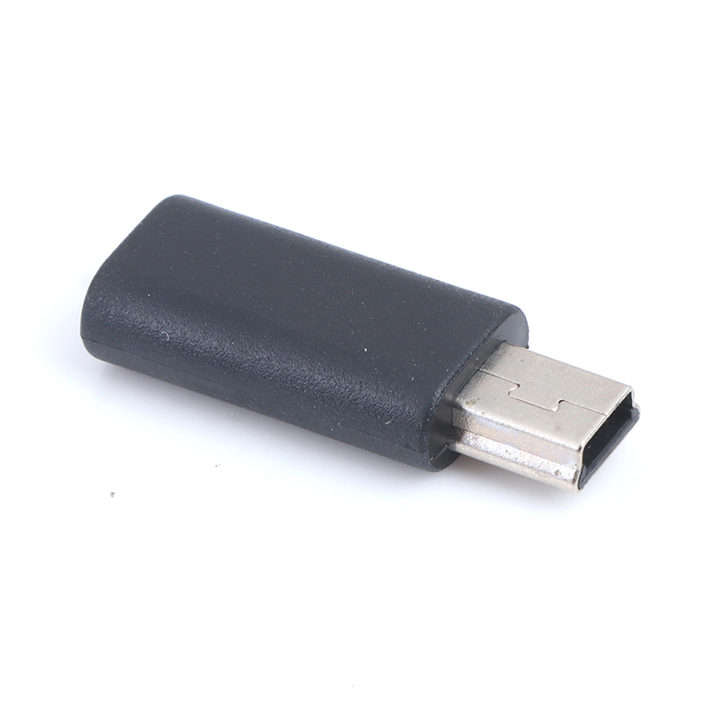 Stone Black Micro Usb Female To Mini Usb Male Adapter Converter