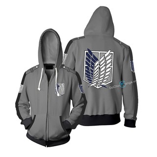 Áo Khoác 3D Attack On Titan MS 5