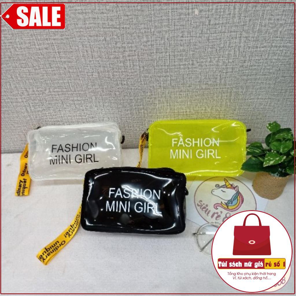 Túi Đeo Chéo Nhựa Trong Hottrend 2018- T638 Túi Xách Nữ [Best]