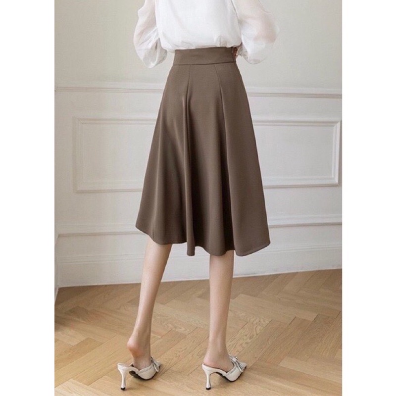 CHÂN VÁY MIDI dài thu đông chất liệu  tuyết mưa (NHÌN LÀ MÊ) | BigBuy360 - bigbuy360.vn