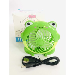 Quạt để bàn mini hình thú- hàng có sẵn