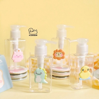 Lọ chiết nhựa động vật (dạng pump) - 100ml