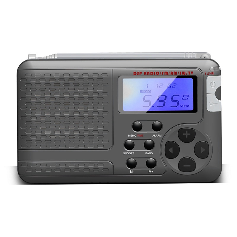 Radio phát thanh Am / Fm / Sw / Tv đủ băng tầng 50 / 60hz) dùng 3 viên pin AAA