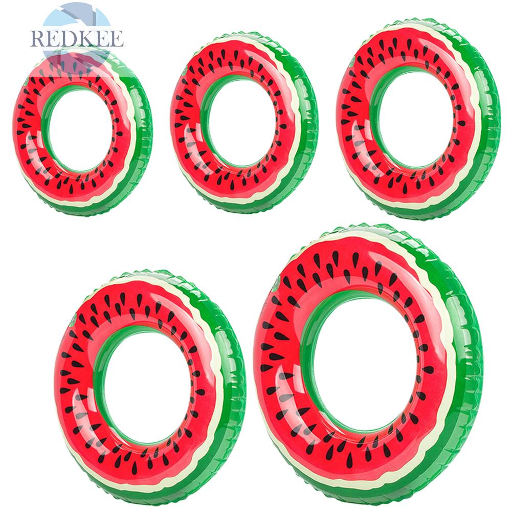 Phao Bơi Tròn Hình Dưa Hấu Cho Người Lớn Và Trẻ Em