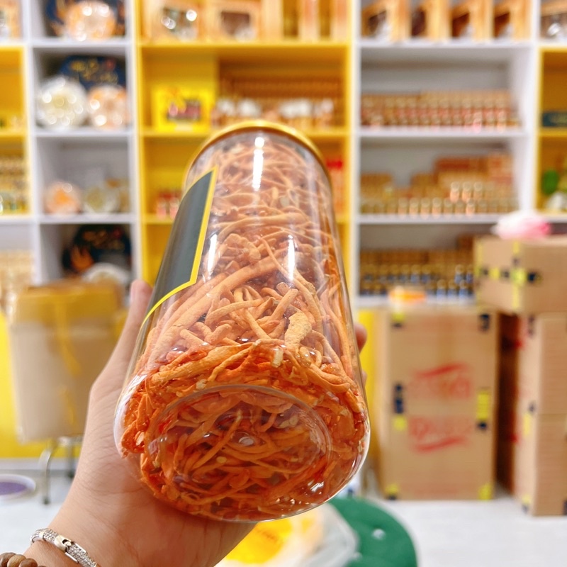 Đông trùng hạ thảo sấy loại cao cấp, nấm mập dài, không gãy vụn, hủ 50gr