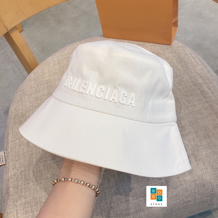 Mũ bucket balenciaga unisex nhiều màu chất liệu mềm mại - cực xinh - cực hot