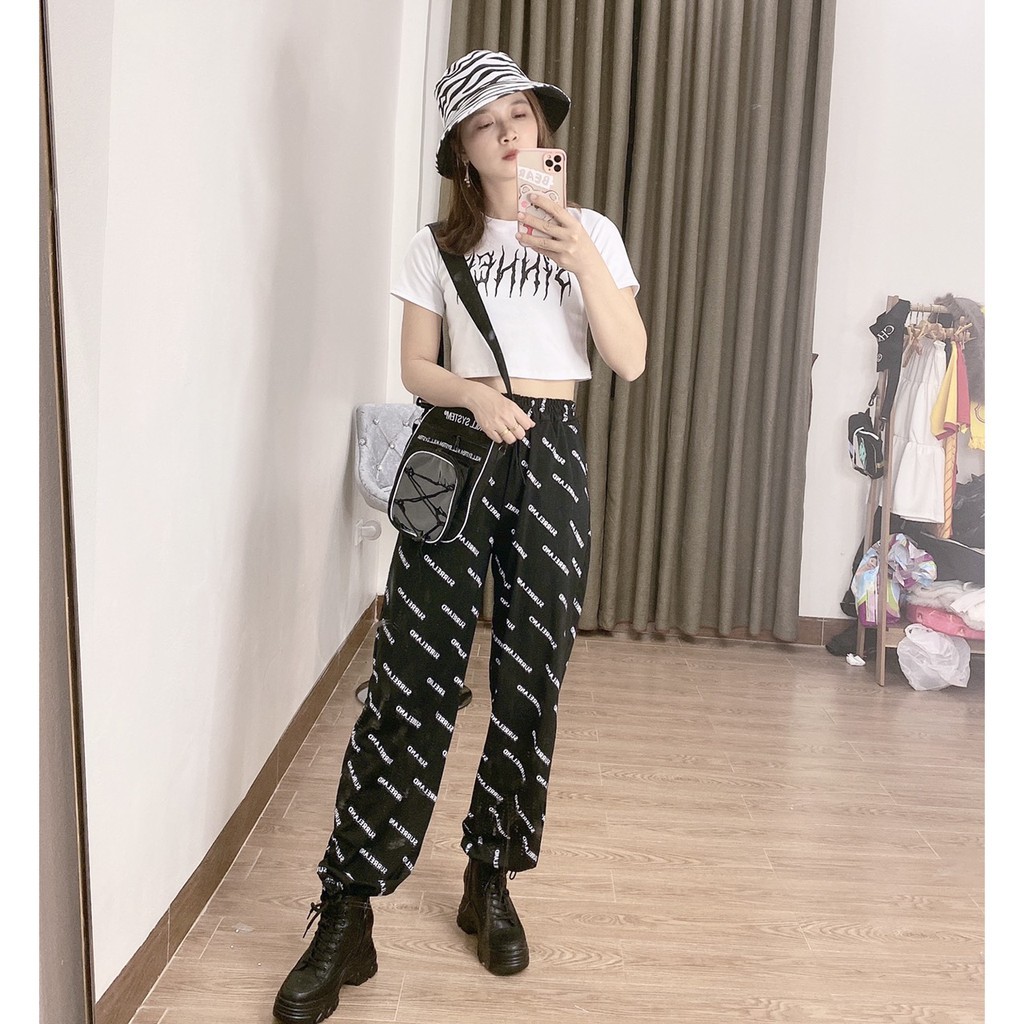 [Rẻ vô địch] Áo croptop ngắn tay in họa tiết Sinner thời trang mùa hè dành cho nữ | BigBuy360 - bigbuy360.vn