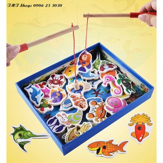 ĐỒ CHƠI CÂU CÁ (GỖ)