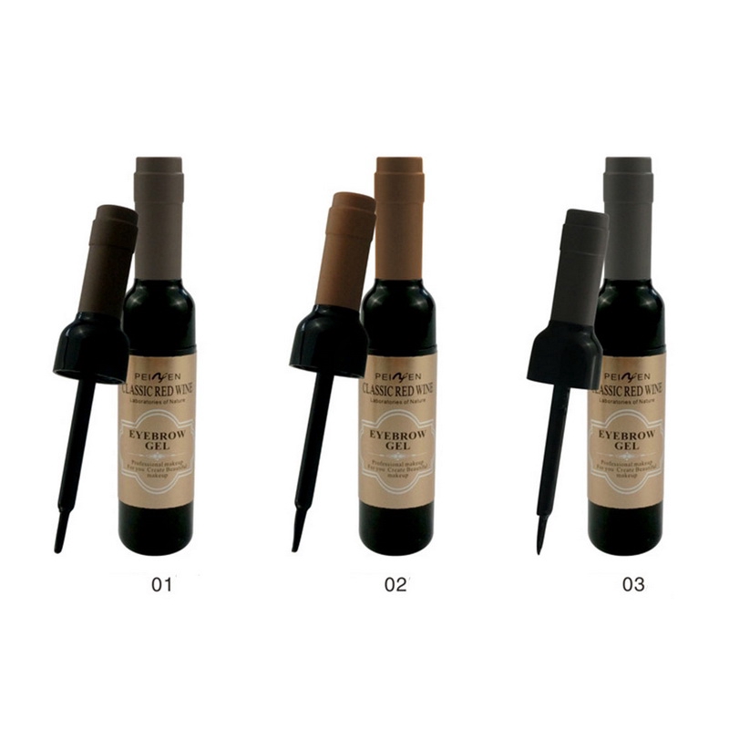 [Hàng mới về] Gel nhuộm lông mày dạng lột lâu trôi chống thấm nước thiết kế vỏ hình chai rượu vang độc đáo | BigBuy360 - bigbuy360.vn