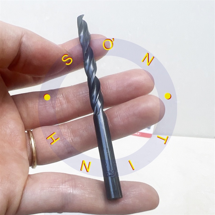 Mũi khoan sắt đen 6 mm HSS tolsen 75010 [ bán lẻ 1 cây]