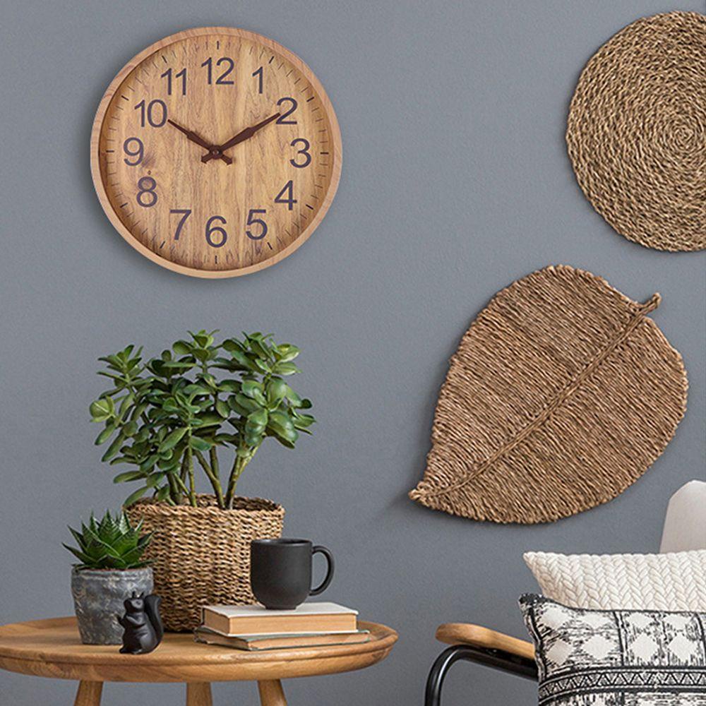 Đồng Hồ Treo Tường 3D 12inch Phong Cách Bắc Âu Độc Đáo Trang Trí Nhà Cửa