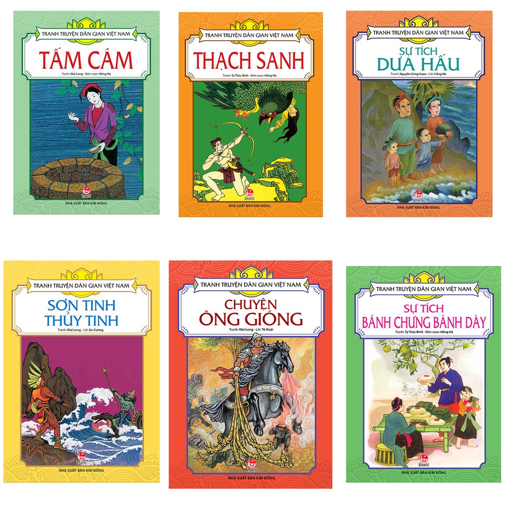 Sách - Combo 10 quyển Truyện tranh dân gian Việt Nam