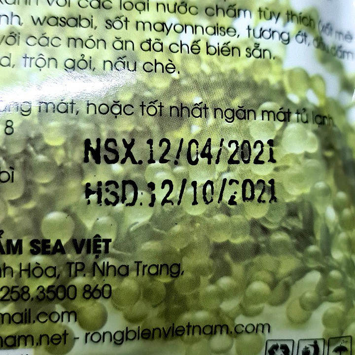 Rong nho tách nước Sea Việt gói 100g | BigBuy360 - bigbuy360.vn