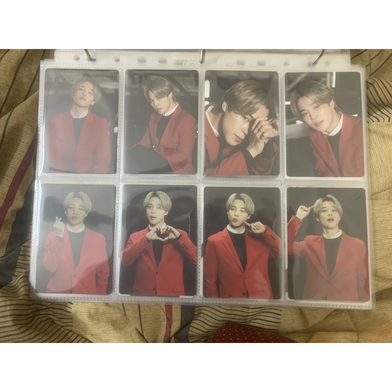 FULLSET ẢNH MINI PHOTOCARD BTS JIMIN ĐỢT ON:E OFFICIAL