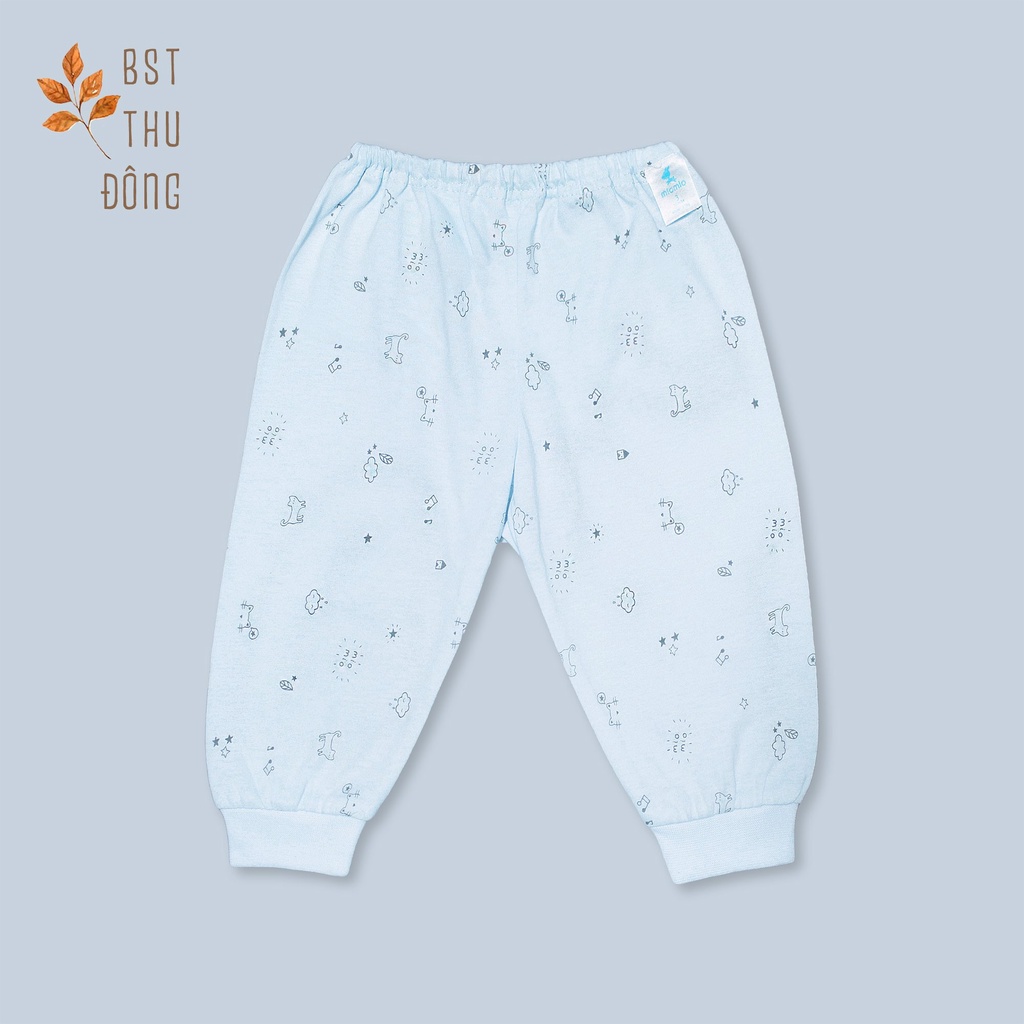 Quần Rã Đáy Bo Sơ Sinh Thu Đông MIOMIO - Cho Bé Trai, Bé Gái , Vải Interlock Cotton.