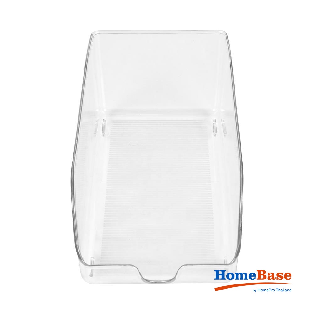 HomeBase KECH Khay đựng lon nước trong tủ lạnh có thể xếp chồng bằng nhựa W35.15xD14.17xH10cm