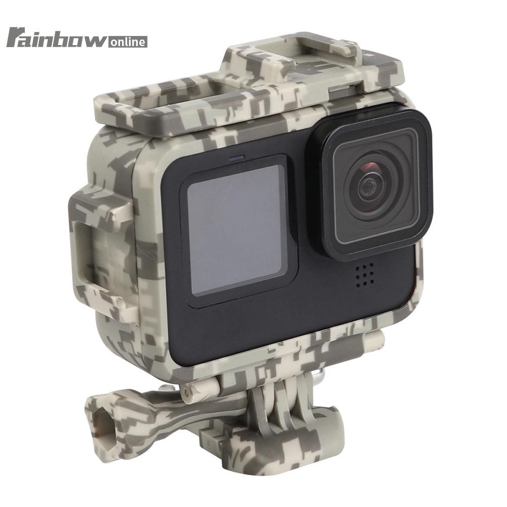 Khung Bảo Vệ Chống Mưa Họa Tiết Rằn Ri Cho Gopro Hero9