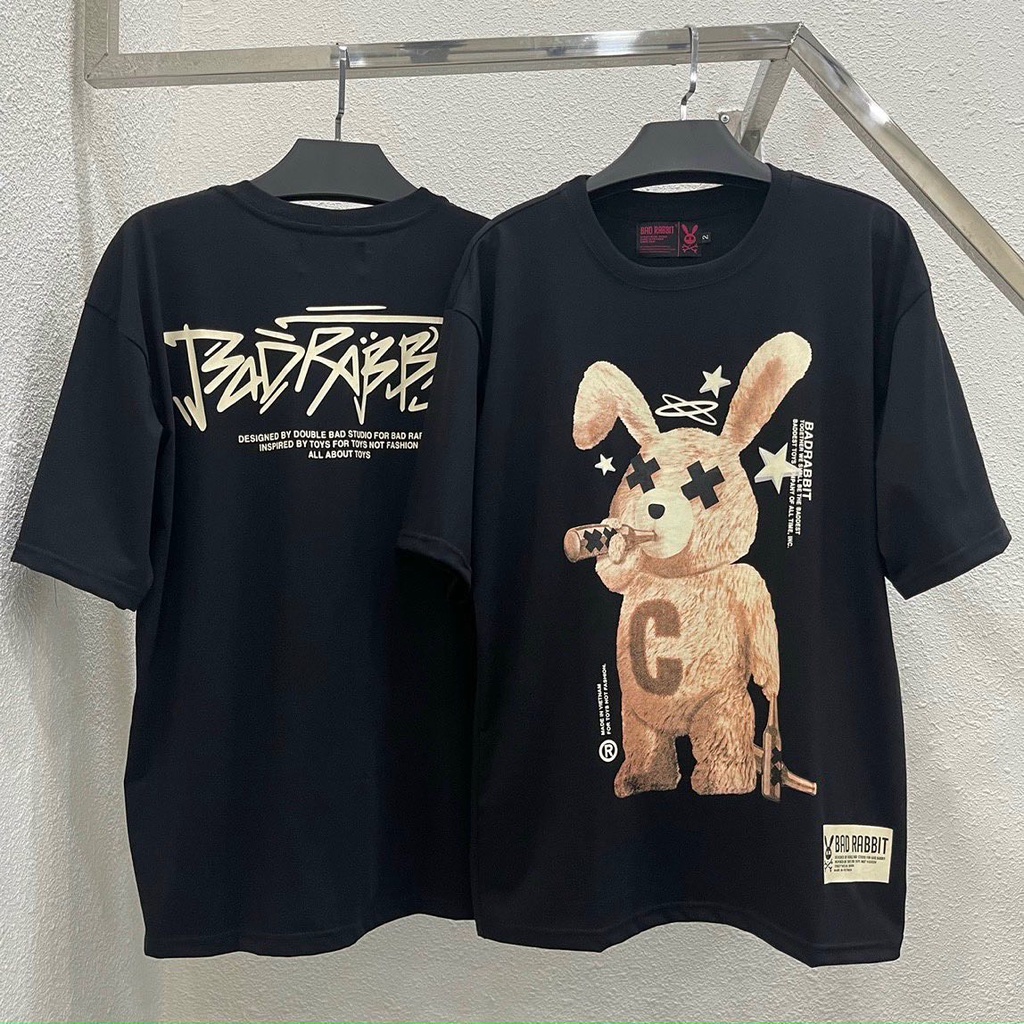Áo Thun Tay Lỡ Unisex BROWN RABBIT Nelly  Nam Nữ Unisex ❤️ Áo phông nam nữ form rộng-JAYSTOREE2