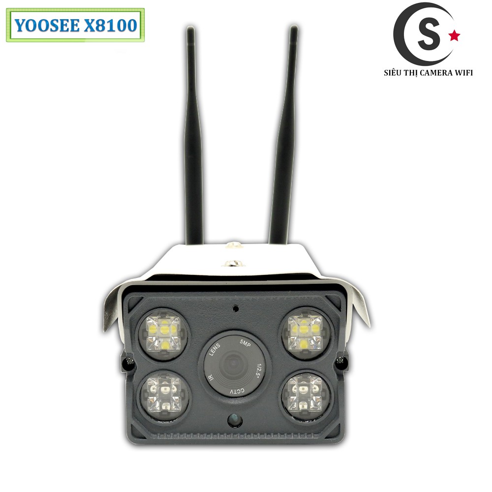 Camera Giám Sát Yoosee X8100 - Camera Ngoài Trời Hỗ Trợ Đàm Thoại 2 Chiều