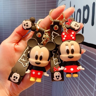 Móc Khóa Hình Chuột Mickey / Minnie Thời Trang