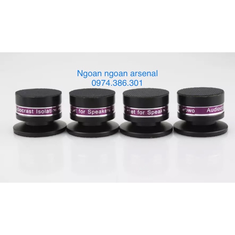 Chân đinh chống rung cao cấp dùng kê loa, đỡ kệ, đài, đầu CD, amply, cassette...(KHÔNG CẦN KHOAN)