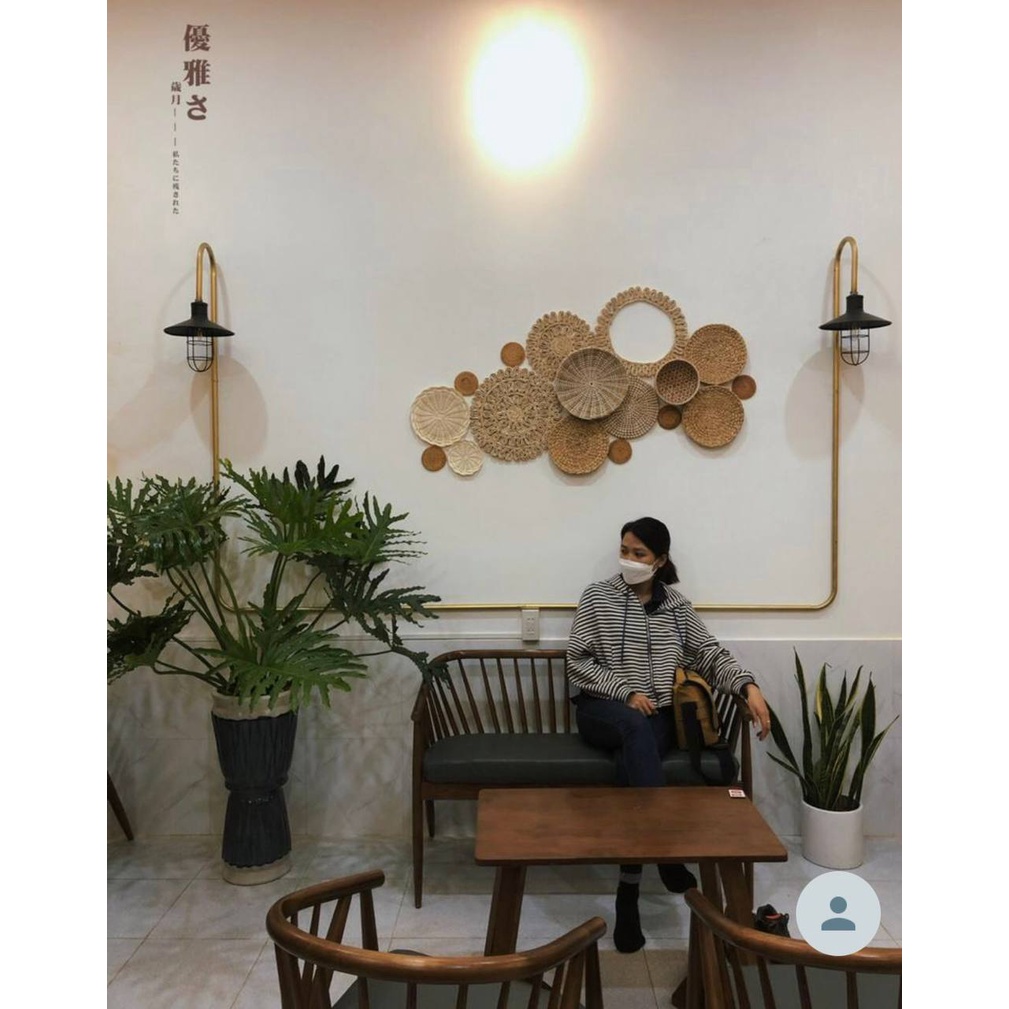 Sét Cói Trang Trí VỪNG DECOR. Trang Trí Nhà, Quán Cà Phê, Nhà Hàng, HomeStay - Hàng VNXK
