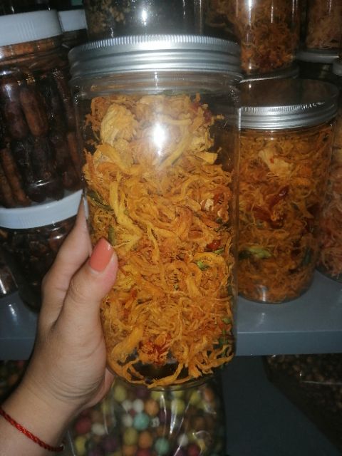 Hủ 250GR khô Gà lá chanh hàng loai 1