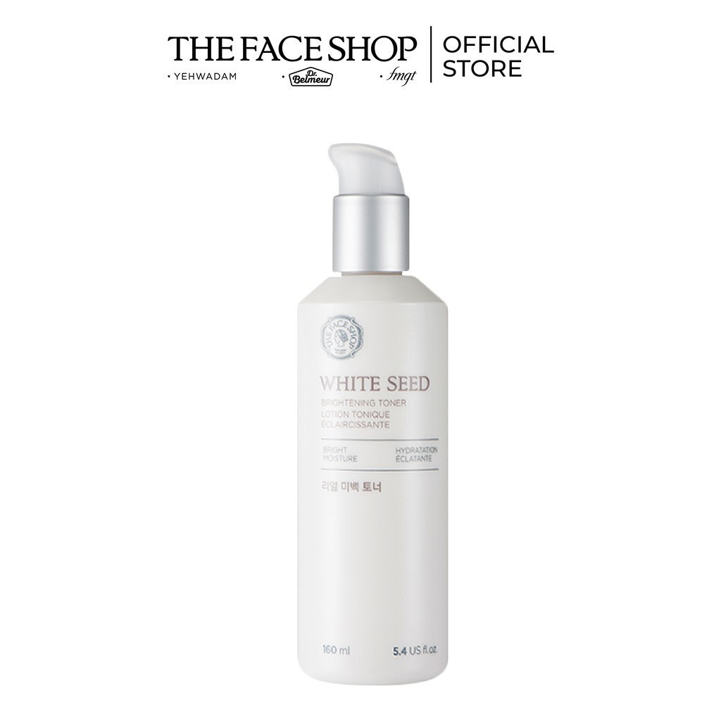 [Mã FMCGMALL -8% đơn 250K] Nước Cân Bằng Giúp Da Trắng Sáng TheFaceShop White Seed Brightening Toner 145ml