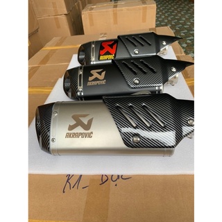 pô akrapovic R1+ full phụ kiện kèm tiêu nhôm tiện cnc