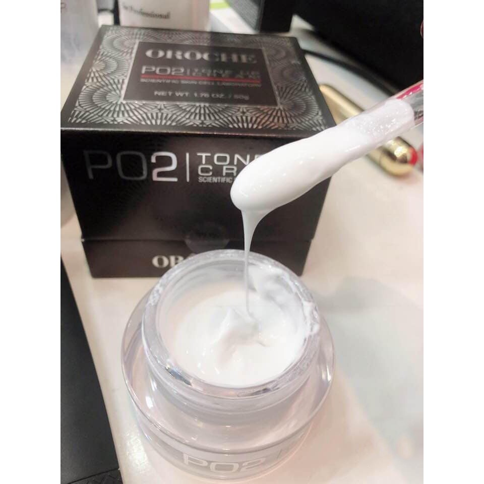 Combo 5 SAMPLE Kem Kích Trắng Váng Sữa Orôche Po2 Tone Up Cream 3g X 5