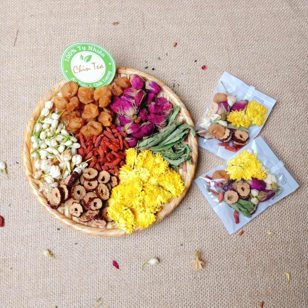💥  TRÀ DƯỠNG NHAN 7 VỊ THANH LỌC GIỮ VÓC DÁNG