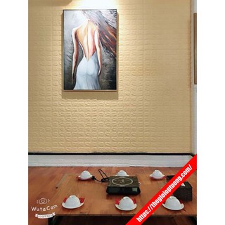 Xốp Dán Tường Giả Gạch 3MM
